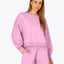Osaka Women Cropped Sweater | Begonia Pink