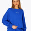 Osaka Women Cropped Sweater | Princess Blue