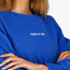 Osaka Women Cropped Sweater | Princess Blue