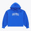 Osaka Women Cropped Hoodie | Princess Blue