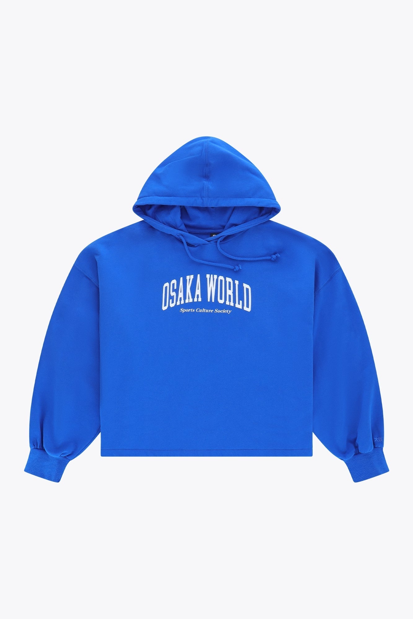 Osaka Women Cropped Hoodie | Princess Blue