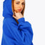Osaka Women Cropped Hoodie | Princess Blue