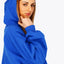 Osaka Women Cropped Hoodie | Princess Blue