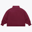Osaka Women Cropped Half Zip Sweater | Cherry Lacquer