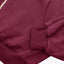 Osaka Women Cropped Full Zip Hoodie | Cherry Lacquer