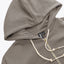 Osaka Women Cropped Full Zip Hoodie | Cloudburst