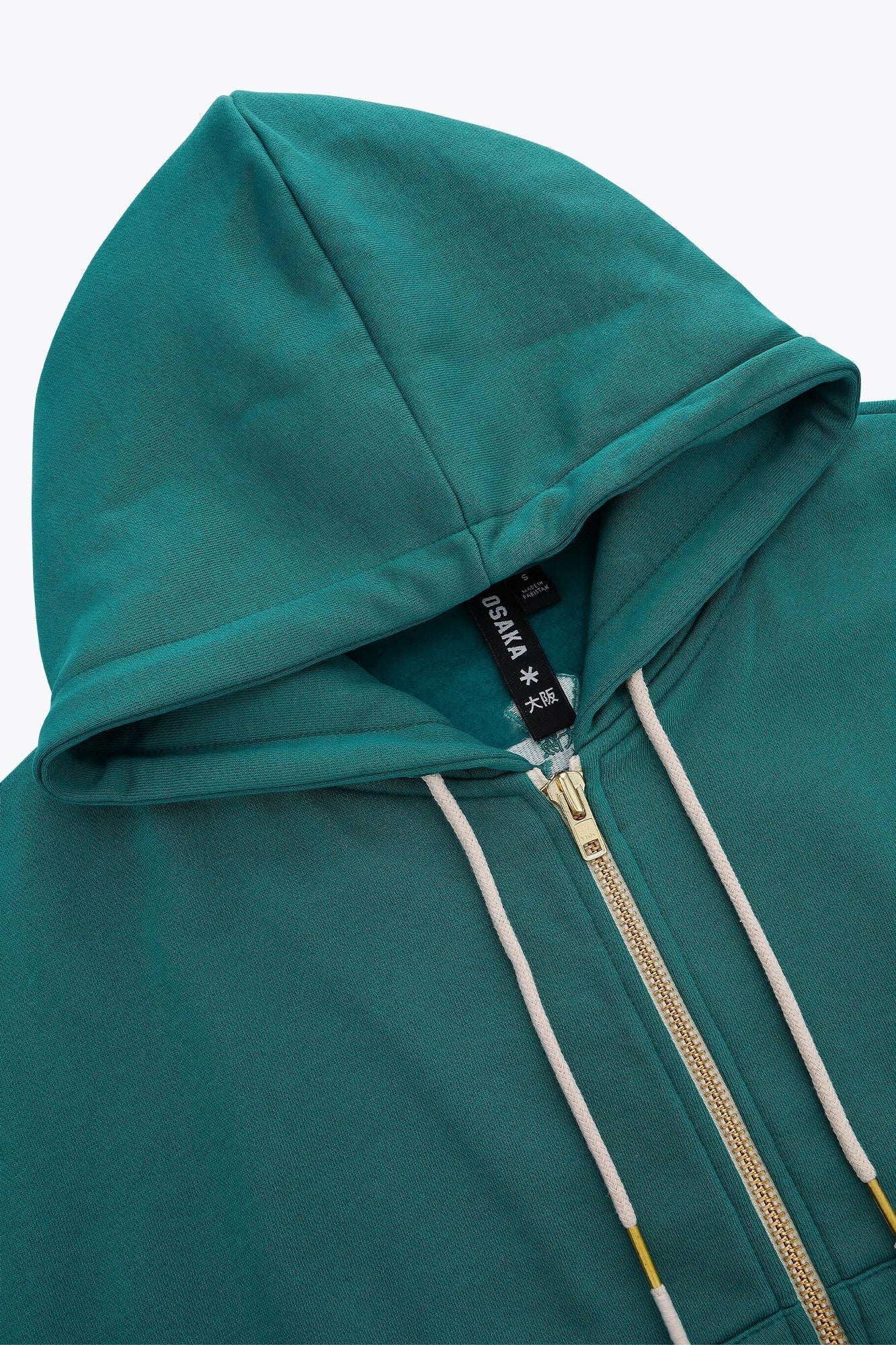 Osaka Men Full Zip Hoodie | Transformative Teal