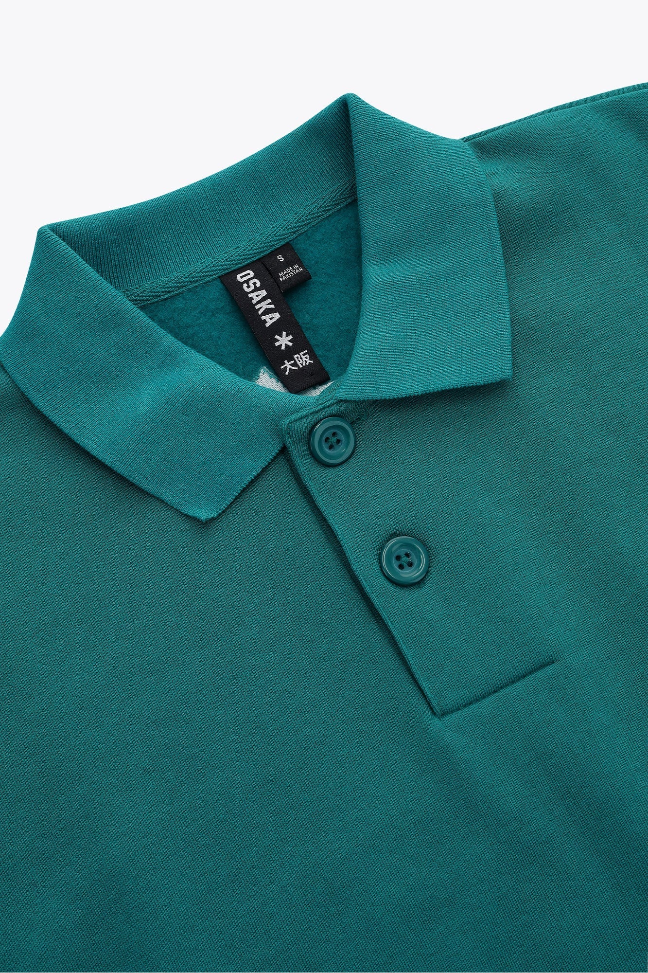 Osaka Men Polo Sweater | Transformative Teal