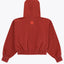 Osaka Women Cropped Full Zip Hoodie | Brunette