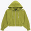 Osaka Women Cropped Full Zip Hoodie | Ferite