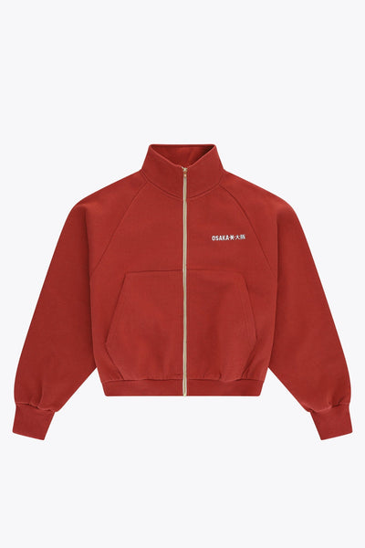 Osaka Women Full Zip Sweater | Brunette
