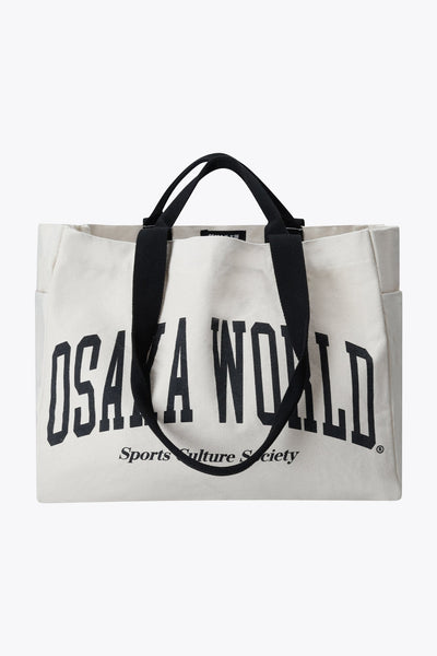 Osaka Cotton Tote Bag | Natural Raw