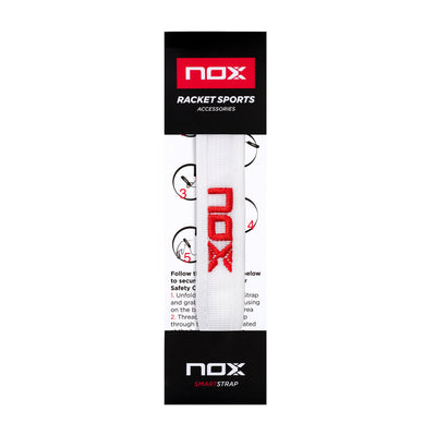 NOX SmartStrap® safety cord LUXURY white-Safety Strap-NOX-Casas Padel