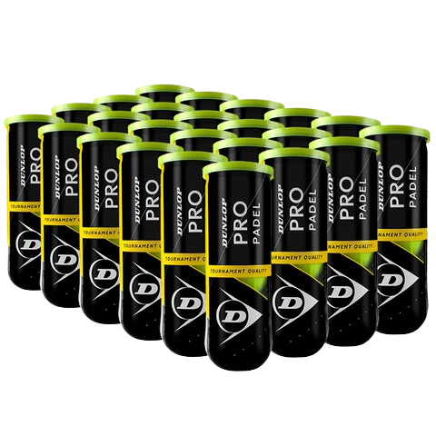 Dunlop Pro Padel Balls Case (24 Cans)-Balls-Dunlop-Casas Padel