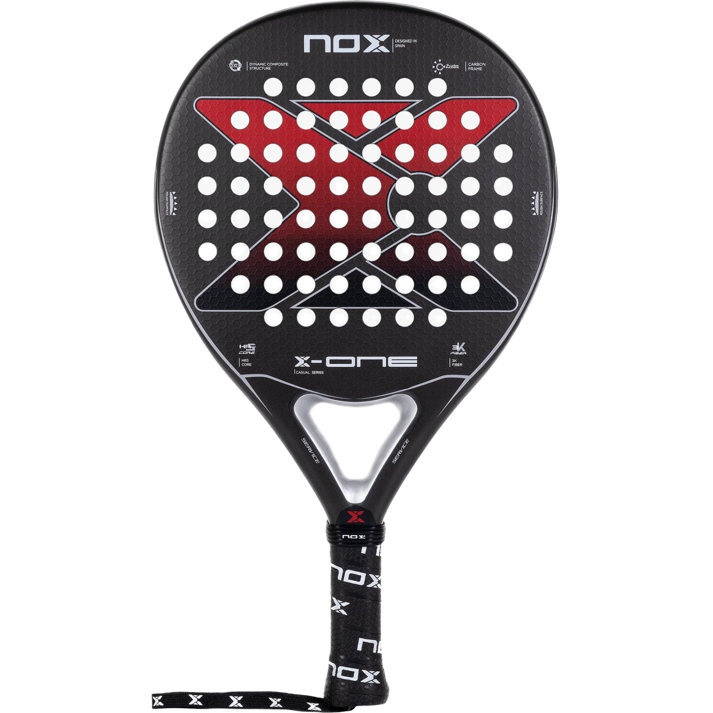 NOX Padel Racket X-ONE Evo Red 23