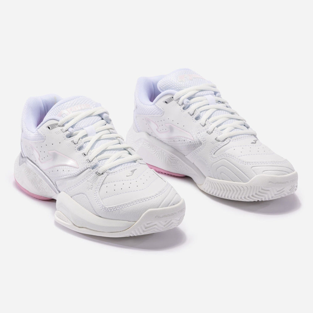 Joma T.Master 1000 Lady 2302 White Pink Padel Shoe-Shoes-Joma-Casas Padel