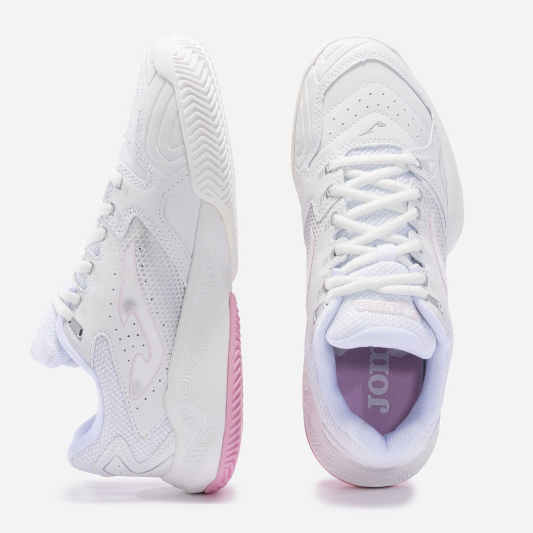 Joma T.Master 1000 Lady 2302 White Pink Padel Shoe-Shoes-Joma-Casas Padel