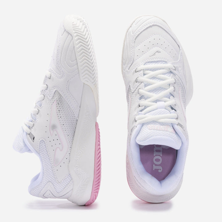 Joma T.Master 1000 Lady 2302 White Pink Padel Shoe-Shoes-Joma-Casas Padel