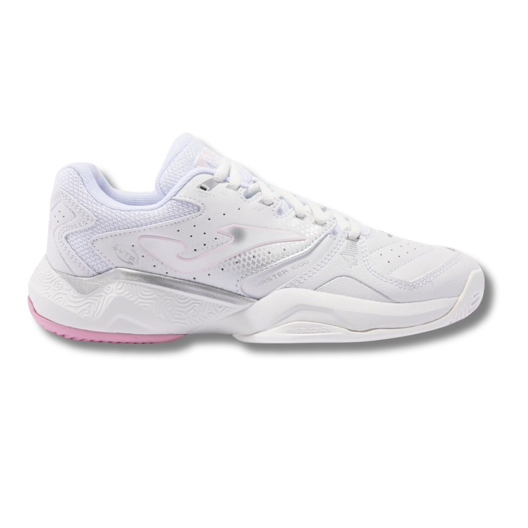 Joma T.Master 1000 Lady 2302 White Pink Padel Shoe-Shoes-Joma-Casas Padel