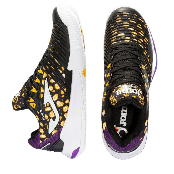 Joma T.Point 2219 Black Purple Padel Shoe-Shoes-Joma-Casas Padel