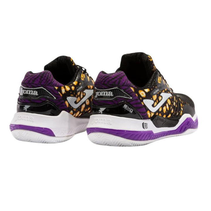 Joma T.Point 2219 Black Purple Padel Shoe-Shoes-Joma-Casas Padel