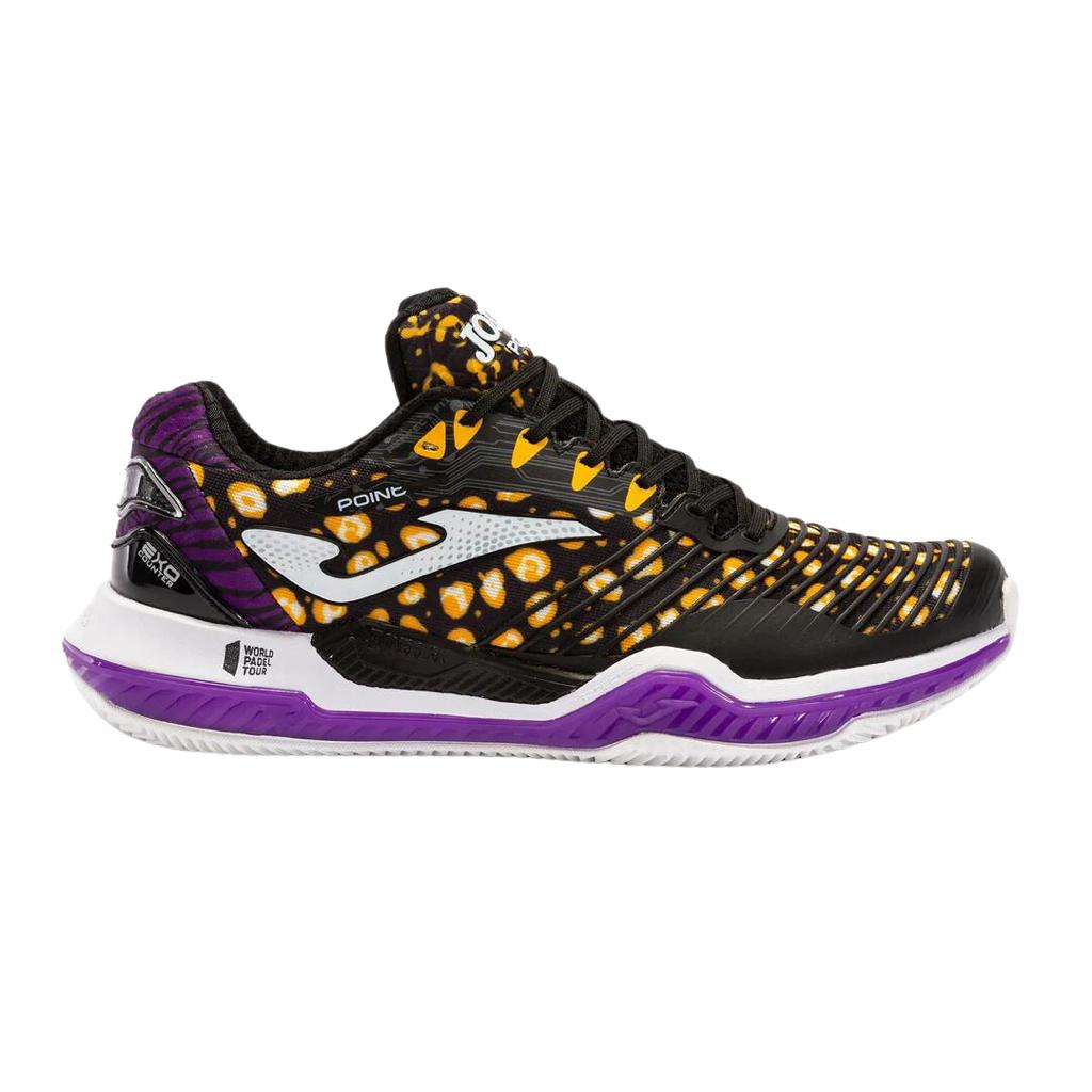 Joma T.Point 2219 Black Purple Padel Shoe-Shoes-Joma-Casas Padel