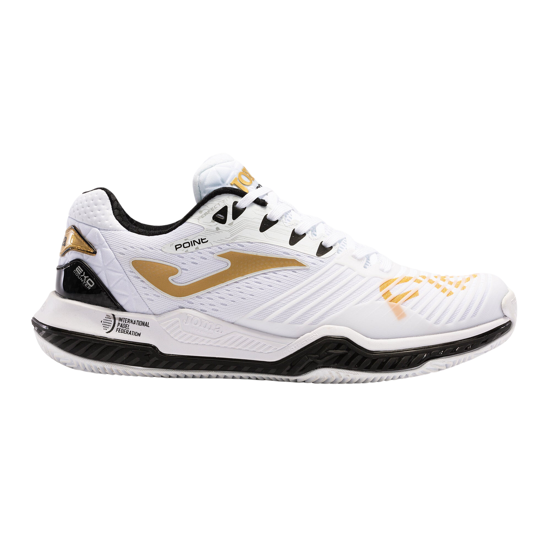 Joma T.Point Men 2372 White Gold Padel Shoe-Shoes-Joma-Casas Padel