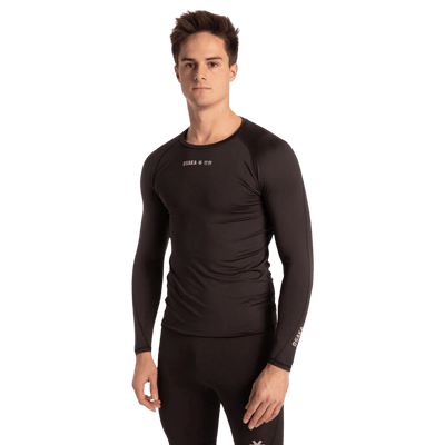 Osaka Men Baselayer Top | Black