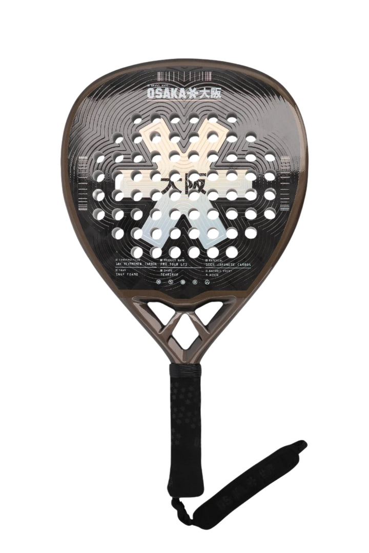 Osaka Padel Racket Limited Edition Pro Tour Power Silver-Hologram 2025