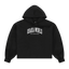 Osaka Women Cropped Hoodie | Black
