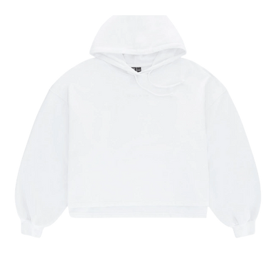 Osaka Women Cropped Hoodie | White