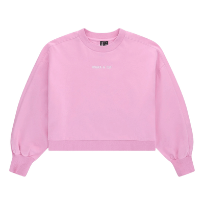 Osaka Women Cropped Sweater | Begonia Pink
