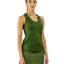 Women's Premium Top Olive Green