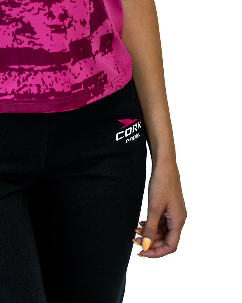 Women's Sport Pants Black/Pink