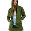 Women's Premium Sweatshirt Olive Green