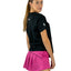 Women's Team T-Shirt Black/Pink