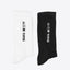 Osaka Duo Pack Sports Socks | Black-White