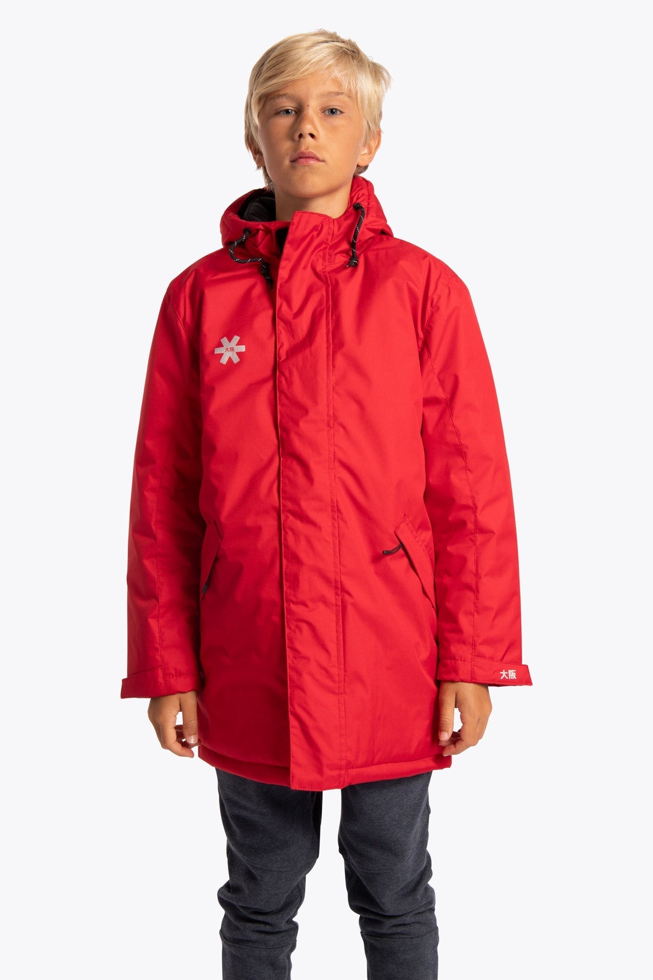 Osaka Kids Stadium Jacket | Red