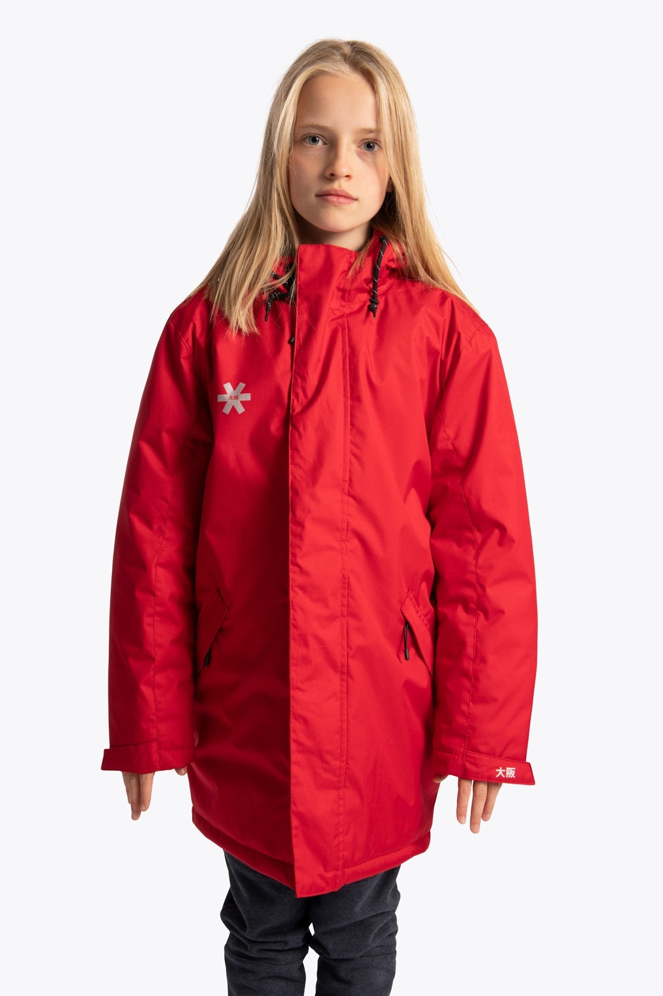 Osaka Kids Stadium Jacket | Red