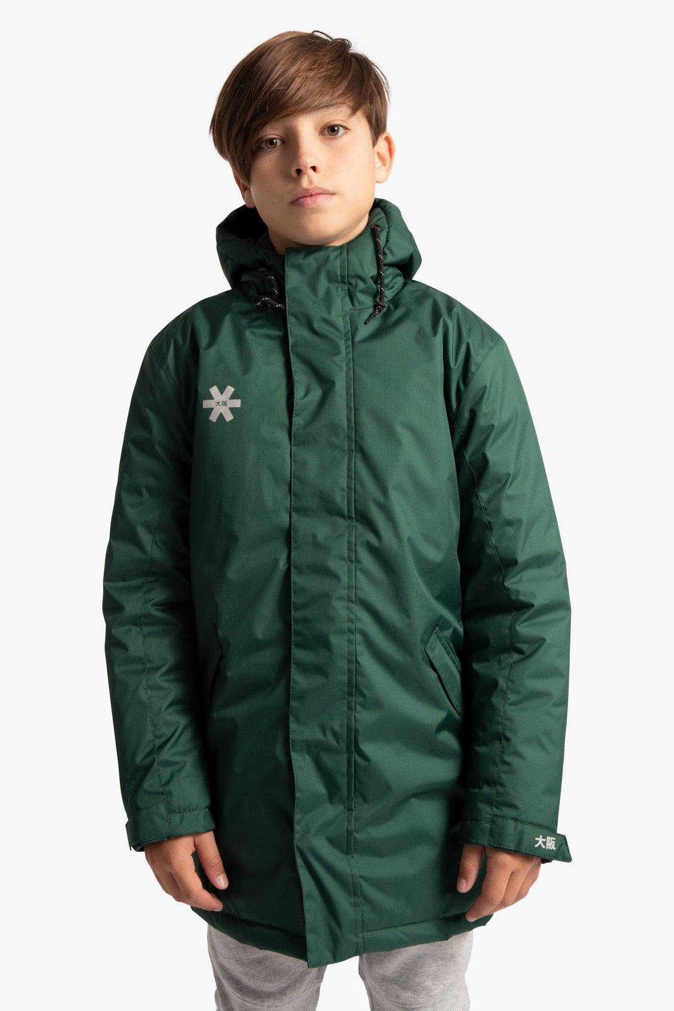 Osaka Kids Stadium Jacket | Dark Green