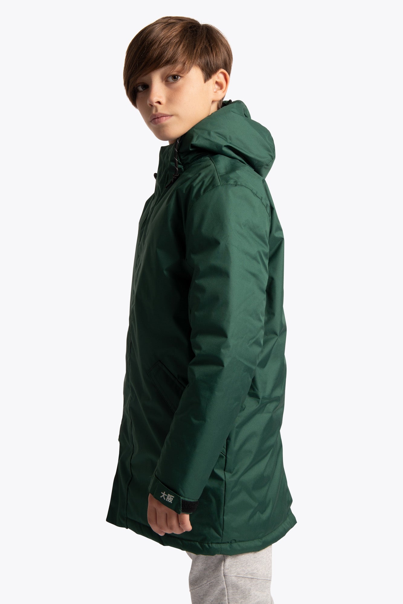 Osaka Kids Stadium Jacket | Dark Green