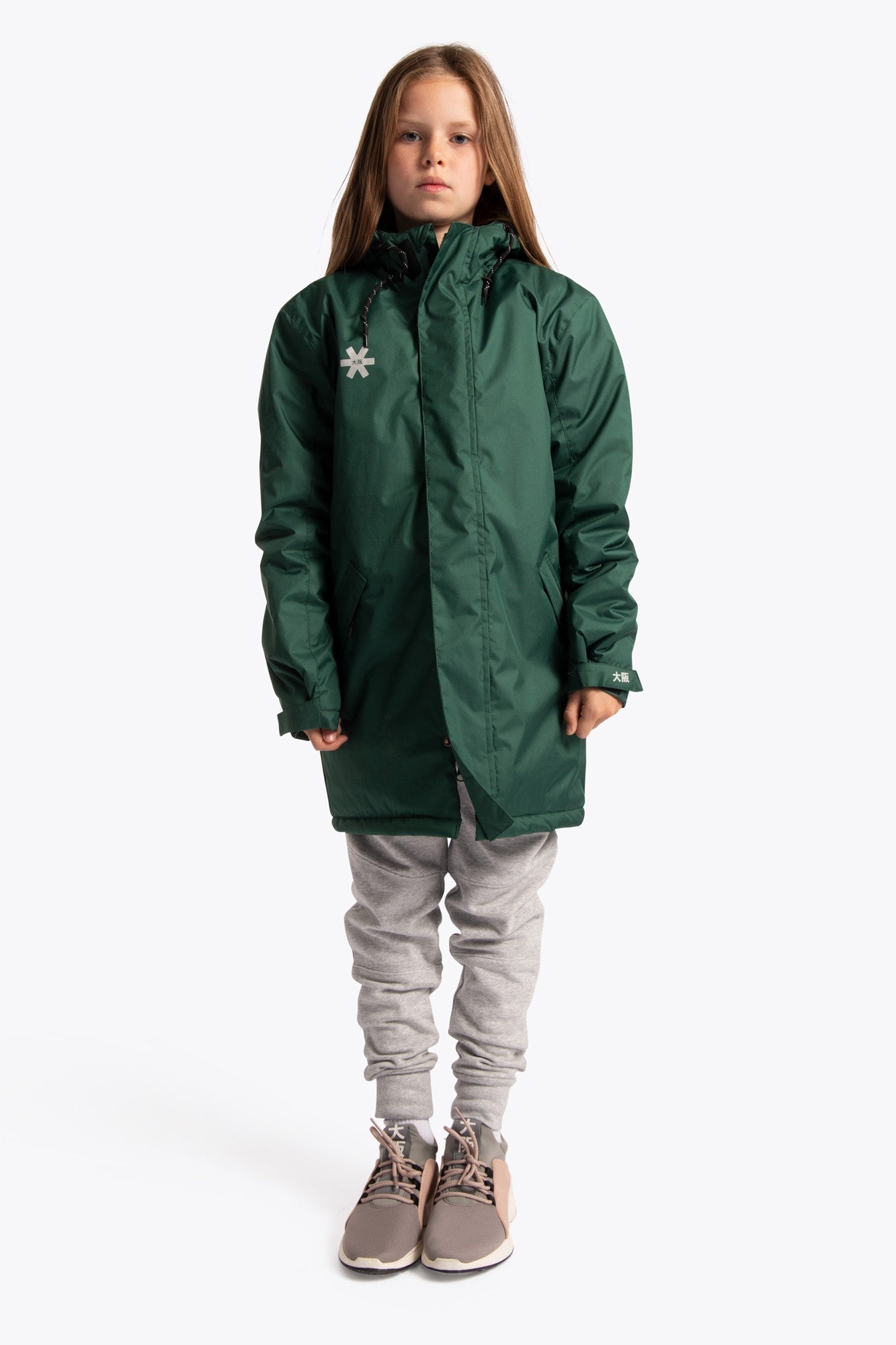 Osaka Kids Stadium Jacket | Dark Green