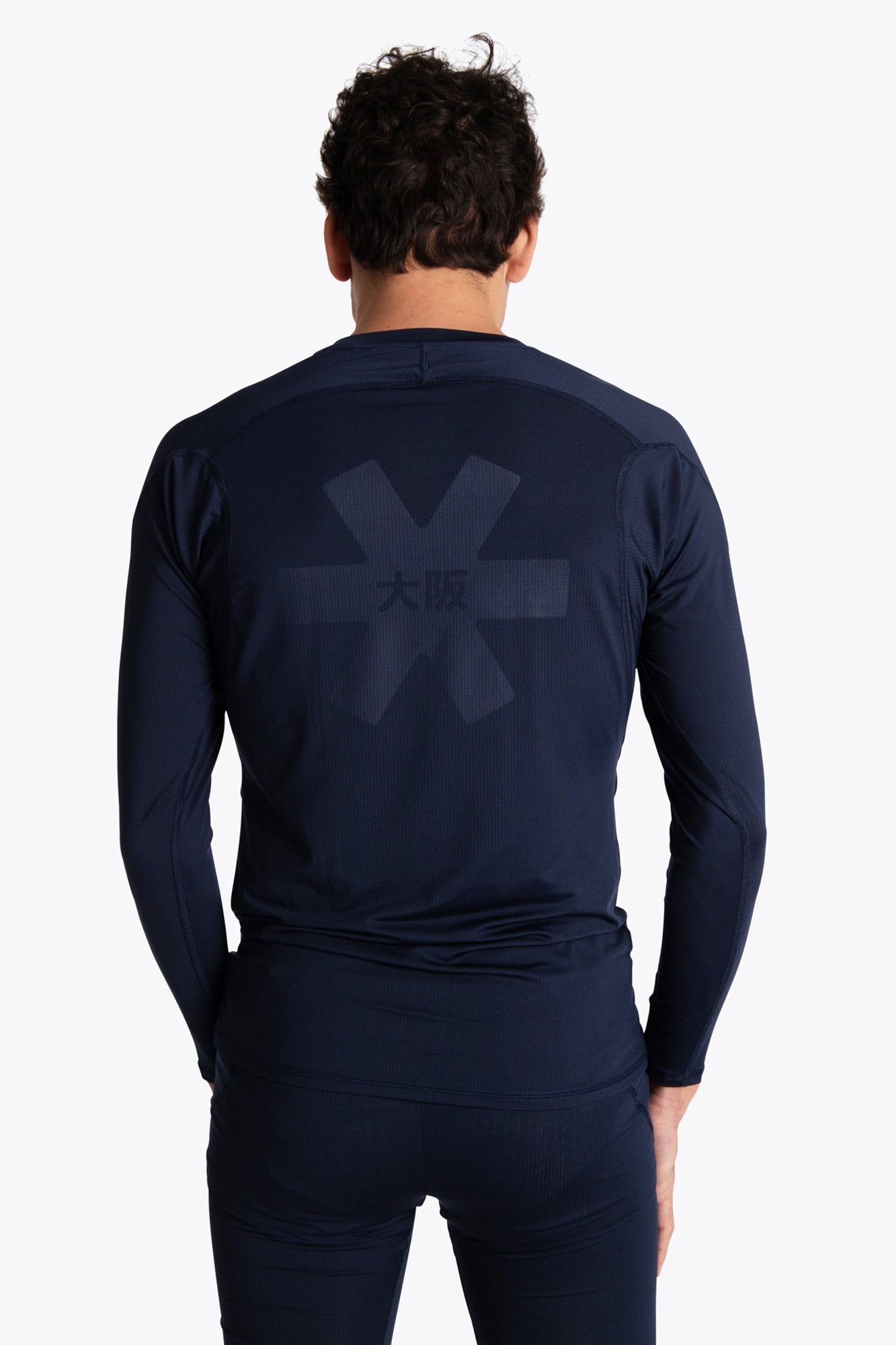 Osaka Men Baselayer Top | Navy