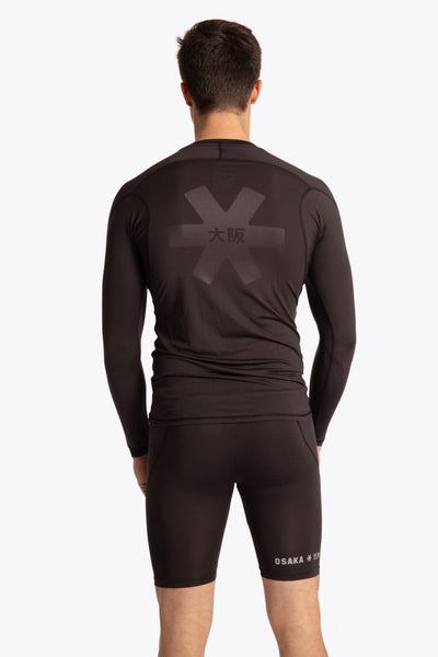 Osaka Men Baselayer Top | Black