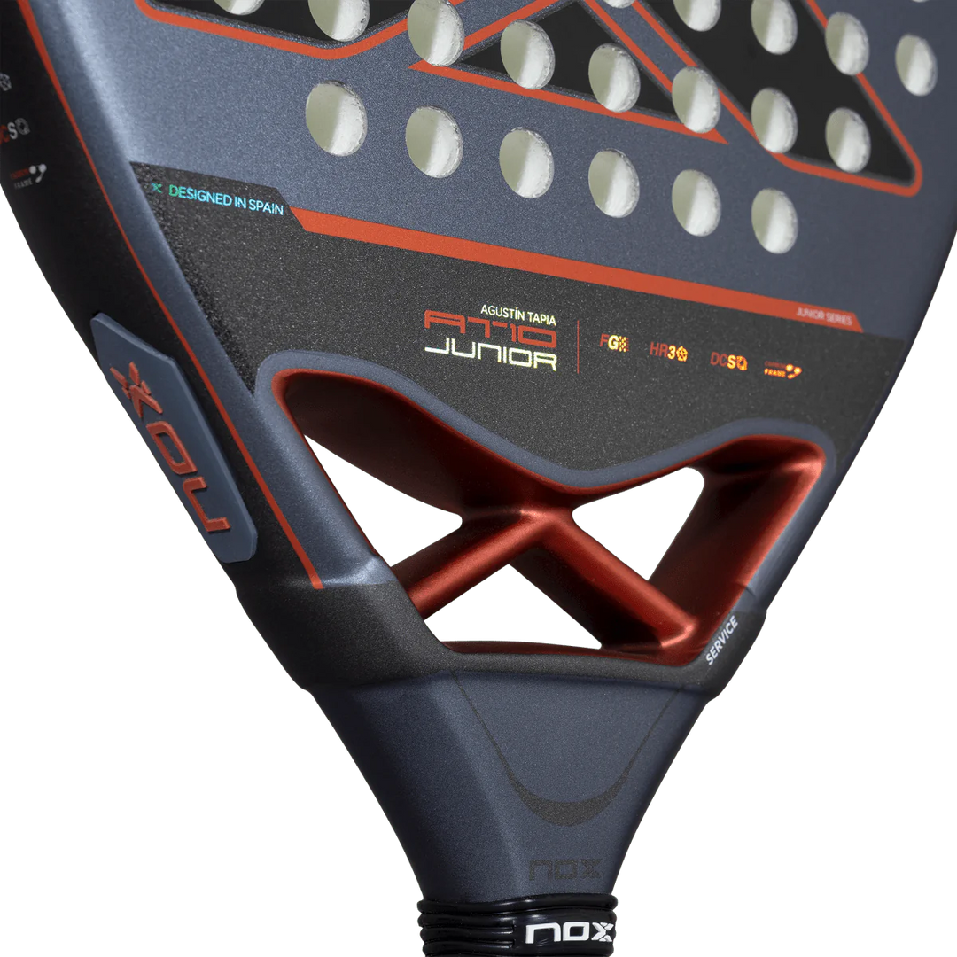 NOX AT10 GENIUS JR BY AGUSTIN TAPIA 2025 PADEL RACKET