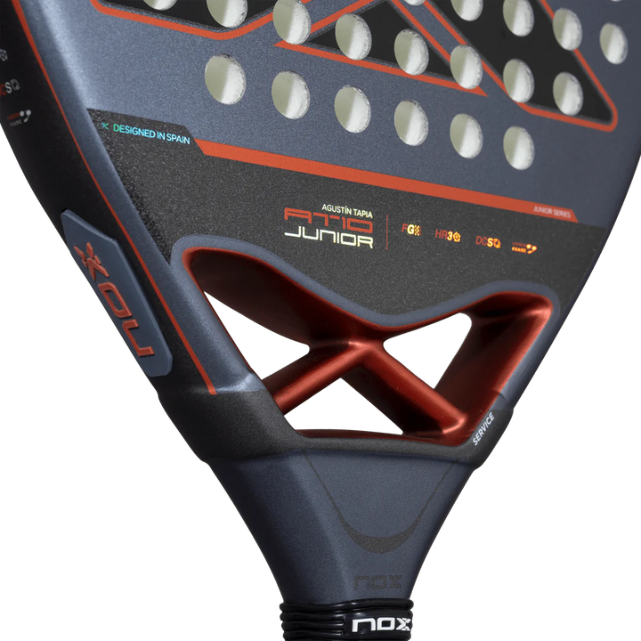 NOX AT10 GENIUS JR BY AGUSTIN TAPIA 2025 PADEL RACKET