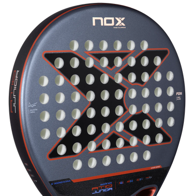 NOX AT10 GENIUS JR BY AGUSTIN TAPIA 2025 PADEL RACKET