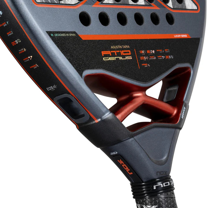 NOX AT10 Genius 18K by Agustin Tapia 2025  Padel Racket