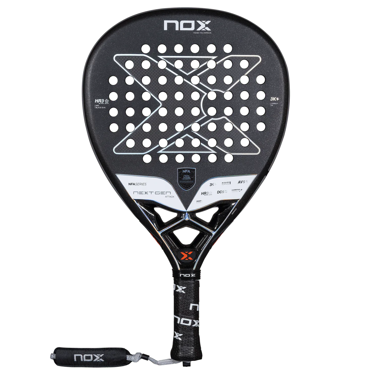 NOX NEXTGEN  PRO  ATTACK  3K NFA SERIES 2025 PADEL RACKET