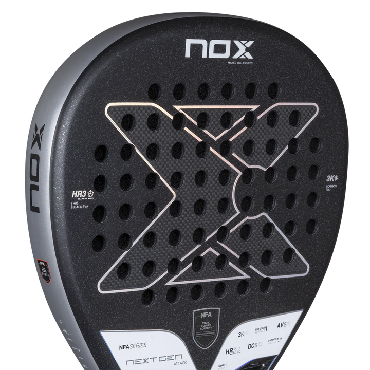 NOX NEXTGEN  PRO  ATTACK  3K NFA SERIES 2025 PADEL RACKET
